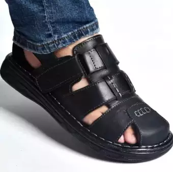 Trendy Fashionable Leather Sandal For Men's